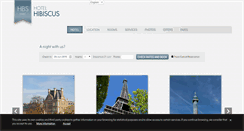 Desktop Screenshot of hotel-hibiscus-republique.com